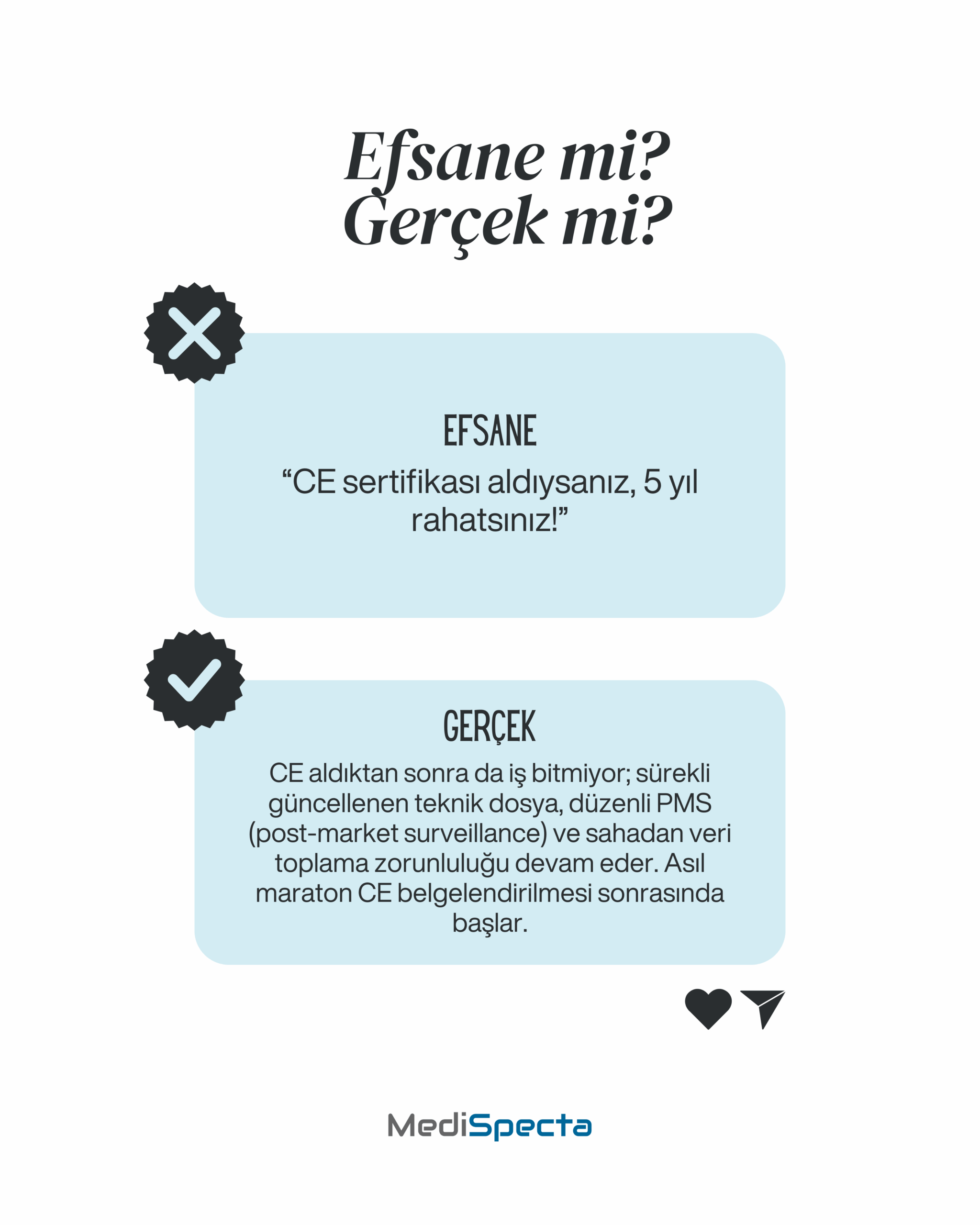 Efsane: DÖF açmak yeterlidir. Gerçek: Kök neden analizi, doğrulama ve etkinlik şart.